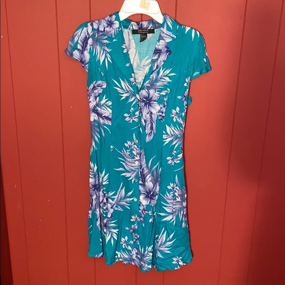 Forever 21 Floral Printed Dress NWOT - Picture 2 of 4